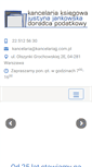 Mobile Screenshot of kancelariajj.com.pl